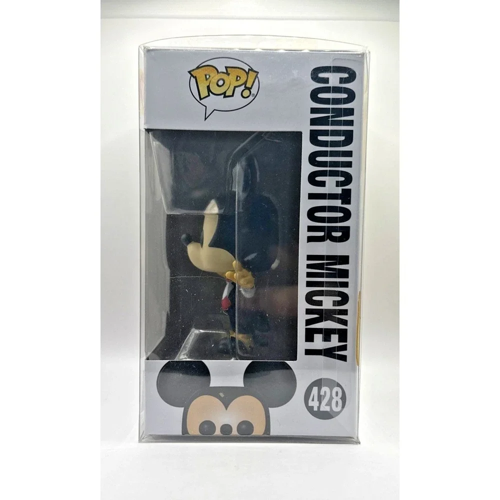 Conductor Mickey Disney 90 Years The True Original Funko Pop #428 in Protector